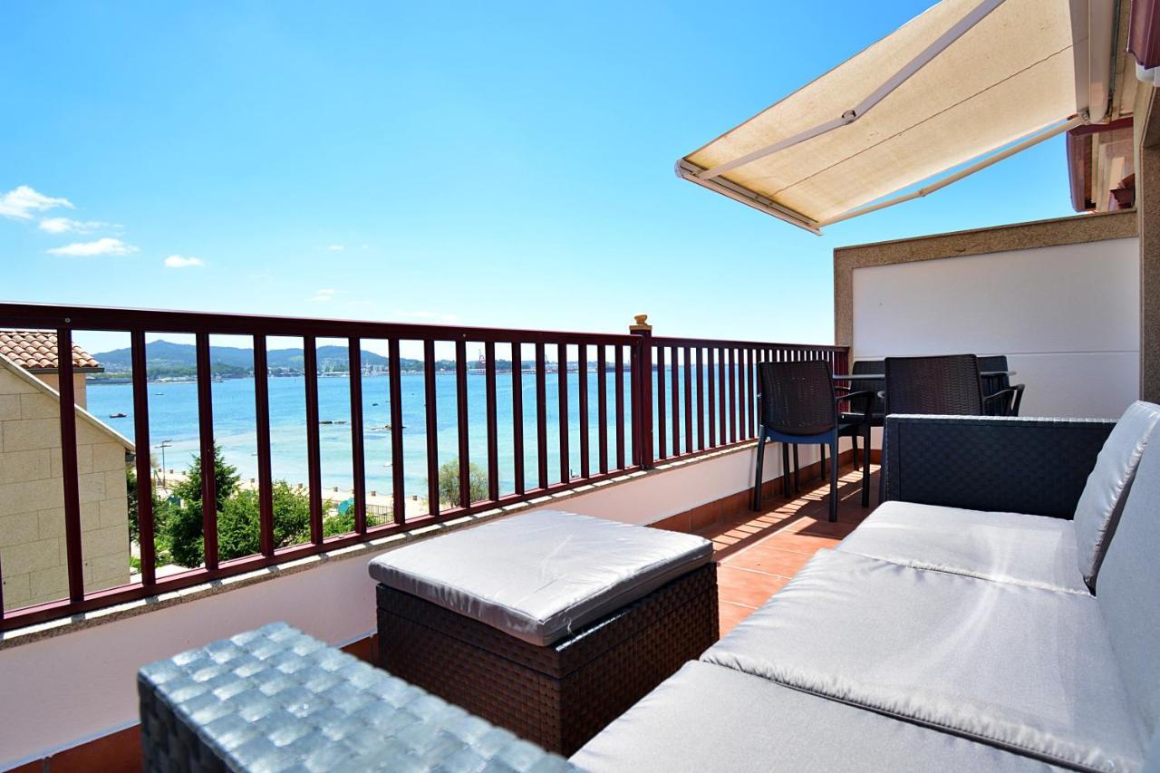 Galihost - Atico Con Terraza Y Vistas Al Mar En Vilagarcia Вильягарсия-де-Ароса Экстерьер фото